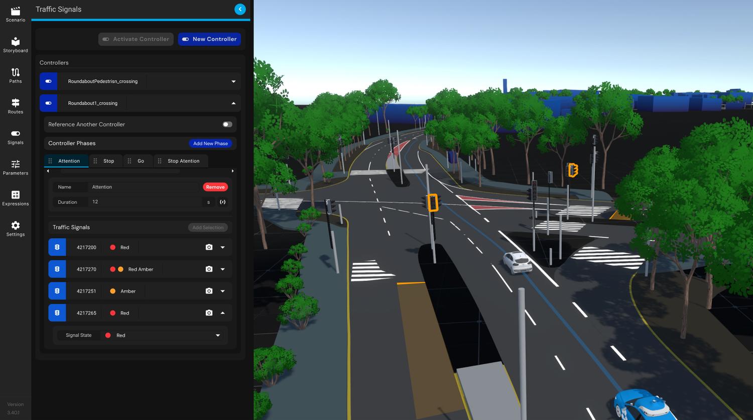Orchestrating Traffic Signals